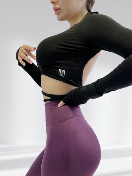 Костюм для фитнеса женский LILAFIT черно-бордовый размер S LFS000061 фото