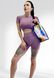 Костюм для фітнесу жіночий LILAFIT комплект шорти та топ фіолетовий розмір М LFT000021 фото 5