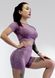Костюм для фітнесу жіночий LILAFIT комплект шорти та топ фіолетовий розмір М LFT000021 фото 1