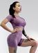 Костюм для фитнеса женский LILAFIT комплект шорты и топ лиловый размер L LFT000021 фото 1