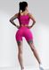 Костюм для фитнеса женский LILAFIT комплект шорты и топ ярко-розовый размер S LFT000023 фото 3