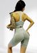 Костюм для фітнесу жіночий LILAFIT комплект шорти та топ сірий розмір S LFT000018 фото 3