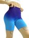 Шорты пуш ап для фитнеса женские LILAFIT фиолетово-голубые градиент размер S LFH000014 фото 2