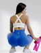 Лосины Пуш Ап для фитнеса с высокой талией LILAFIT сине-розовые градиент размер S LFL000033 фото 5