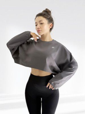 Спортивна жіноча кофта LILAFIT сіра розмір L SKJ000011 фото