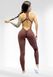 Спортивний жіночий комбінезон LILAFIT для гімнастики йоги фітнесу коричневий розмір S LFJ000013 фото 1