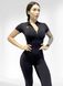 Спортивний жіночий комбінезон LILAFIT для гімнастики йоги фітнесу чорний розмір S LFJ000016 фото 5