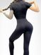 Спортивный комбинезон женский LILAFIT для гимнастики йоги фитнеса черный размер S LFJ000016 фото 4