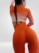 Костюм для фитнеса женский LILAFIT оранжевый градиент размер S LFS000093 фото 5