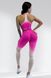 Костюм для фитнеса  женский LILAFIT комплект лосины пуш ап и топ розовый градиент размер М LFS000026 фото 3