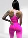 Костюм для фитнеса  женский LILAFIT комплект лосины пуш ап и топ розовый градиент размер М LFS000026 фото 5