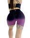 Шорти пуш ап для фітнесу жіночі LILAFIT фіолетовий градієнт розмір S LFH000010 фото 4